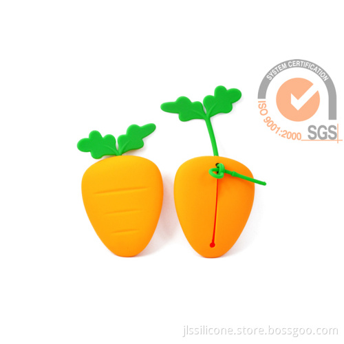Colorful Silicone Carrot Key Case &amp; Key Bags In Promo 